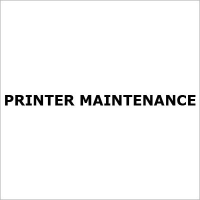 Printer Maintenance