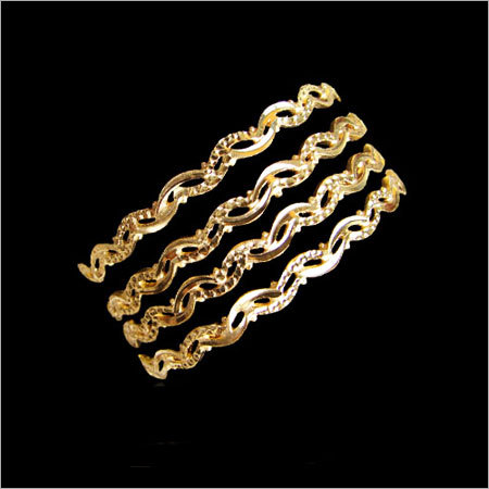 Gold Forming Bangles