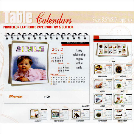Table Calender