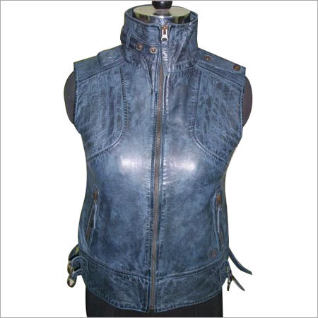 Sleeveless Leather Jackets