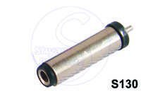 Dc Plug  Moulding type  5.5x2.1- 2.6mm  21 mm long