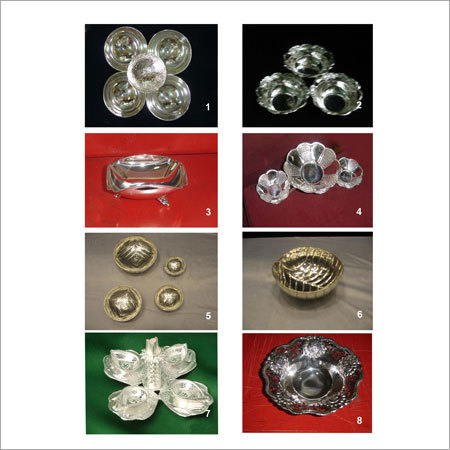 Decorative Silver Bowls