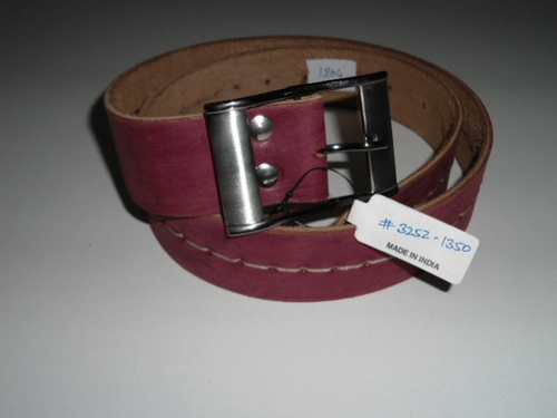 Mens Designer Leather Belt