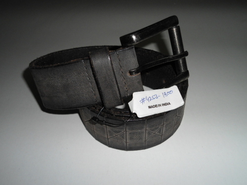 Buckled Leather Belt