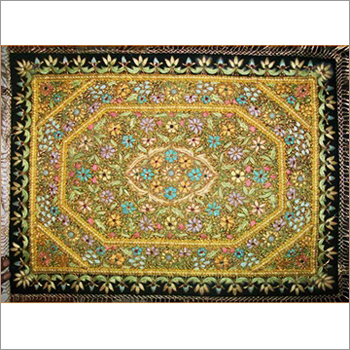 Hand Embroidered Jewel Carpet
