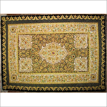 Handmade Zari Jewel Carpet 
