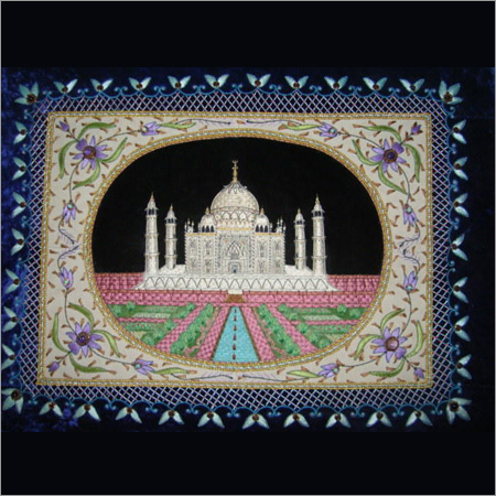 Hand Embroidered Jewel Carpets