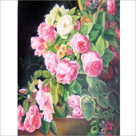 Flower Canvas Painting