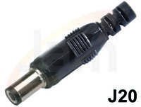 Video Carnera Battery Charger Plug 3.1 Mm Dlx