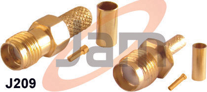 SMA Female Crimping Type (For Wire RG58U And RG188U)