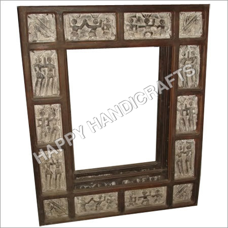 WOODEN ANTIQUE MIRROR FRAME