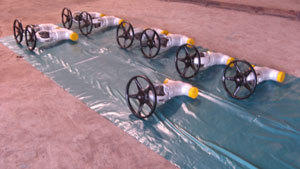 High Pressure Globe Valve 3" 1500 # WCB (View-2)