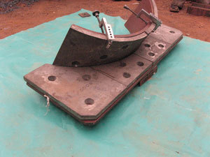 High Press Bowl Mill Spares Ni-Hard liners(View-2)