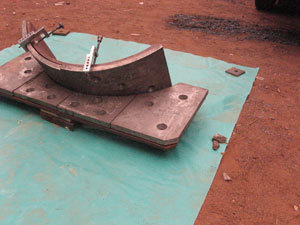 High Press Bowl Mill Spares Ni-Hard liners(View-3)