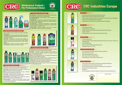 Maintenance Products - Aerosols