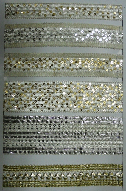 Viscos Hand work sequance Lace