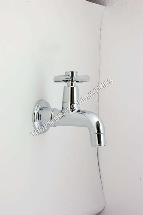 Chrome Wall Mounting Chorme Plated Brass Bib Cock Tap - Material: Stainless Steel