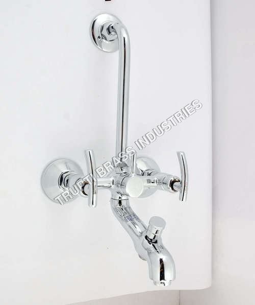 Stainless Steel Wall Mixer For Bath & Shower 3 In 1