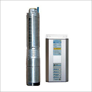 Solar Water Pumping Systems - Stainless Steel, 1.6 kW Brushless DC Motor, Max Lift 170 m | PS4000 Controller, Maintenance-Free, Solar Powered, Flow Rate 55 mm²/h
