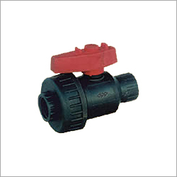 Single Union Ball Plastic Valve