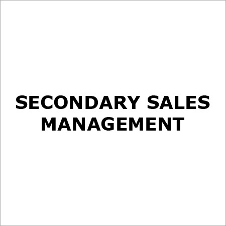 Secondary Sales Management Software