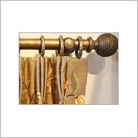 Suede Curtain Frills