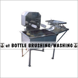 Silver Bottle Brushing Washing Machine