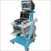 Ultrasound Machine - Plastic & Metal Construction LCD Display Electric Power Source Semi-Automatic Operation 1-Year Warranty