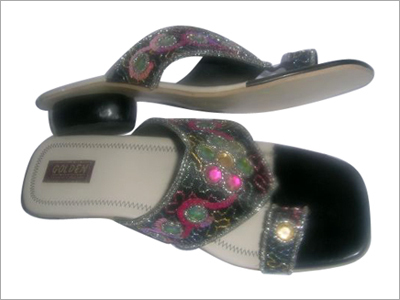 Embroidered Sandal