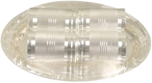 GERMAN SILVER PLATED GLASS