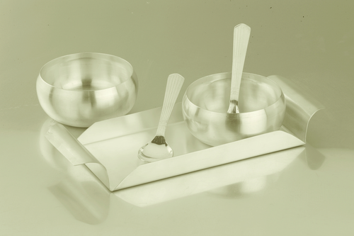 SILVER DINNER SET