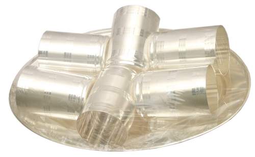 Silver plated glass set