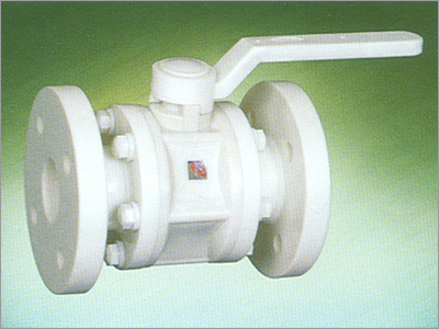 PP Flange End Ball Valve 
