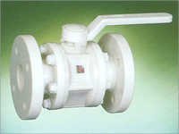 Pp Flange End Ball Valve 
