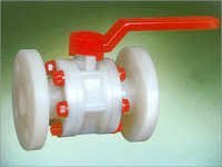 Pvdf Flange End Ball Valve 