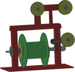 Bronzing Payoff Machine - Steel, 1m x 0.5m x 0.8m, 1kW Power | Easy Operation, Dynamic Functions, Automatic, Variable Speed