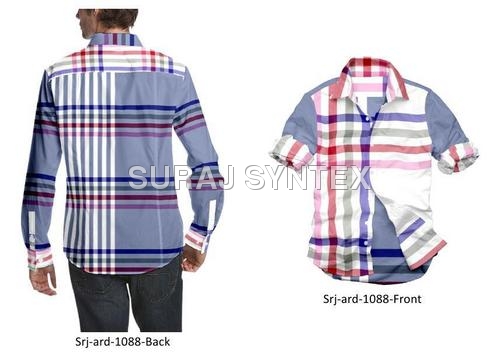 Cotton Big Check Fabric
