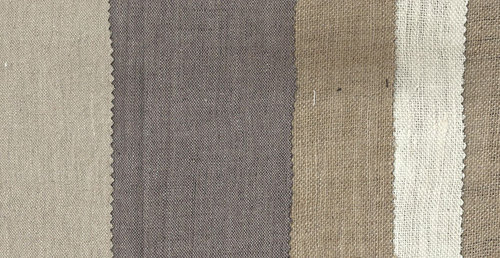 Linen shirting fabrics