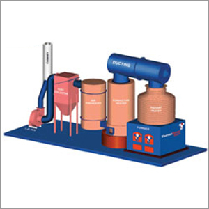 Vertical Thermic Fluid Heater