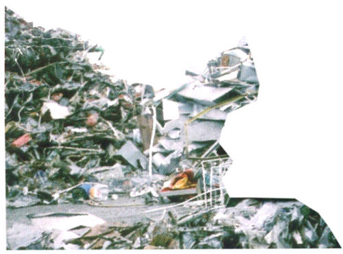 Sliver Steel Metal Scrap