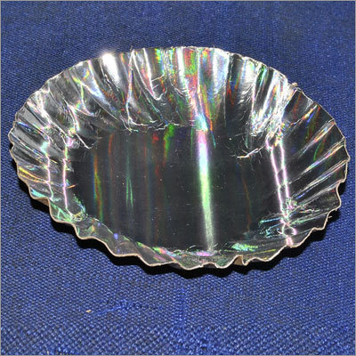 Silver Paper Plate