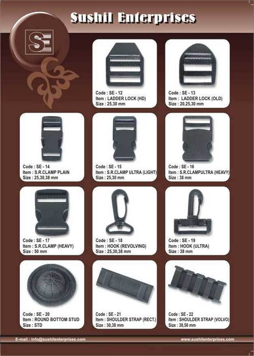 Backpack Plastic Clips