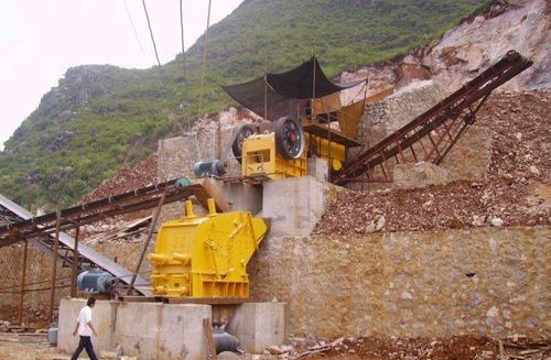 concrete block crusher