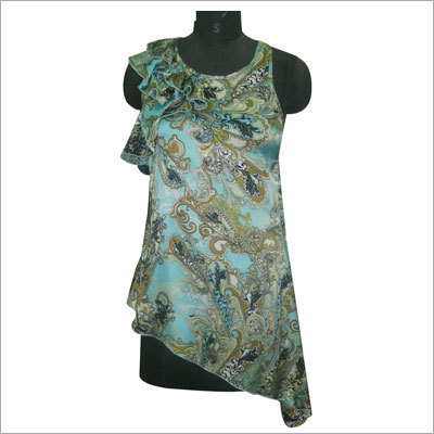 Embroidered Sleeveless Tops