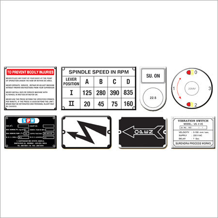 SS Etching Labels