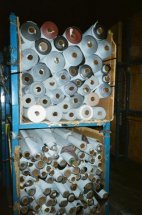 Cloth backed PVC on Rolls