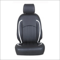 Pu Car Seat Covers - Pu Leather, Varied Dimensions, Black | Durable, Water Resistant, Easy Install, Comfortable, Stylish