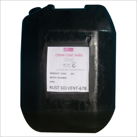 Rust Solvent (Derusting  By CHEM COAT INDIA