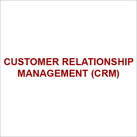 Customer Relationship Management Software
