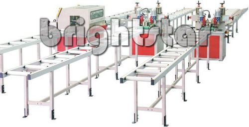 Thermal break aluminum profiles production line